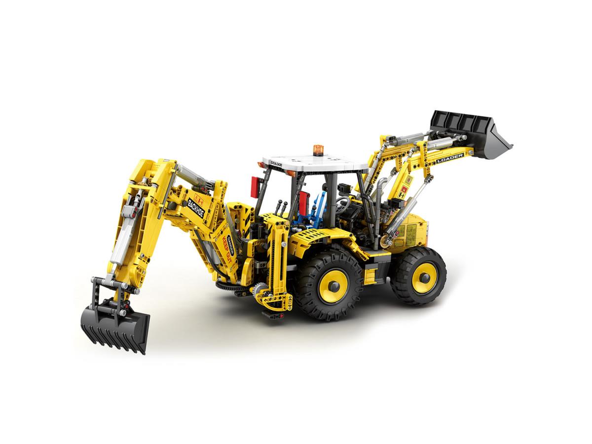 Reobrix RC Multi Purpose Construction Vehicle 2466pc Set RBX22018