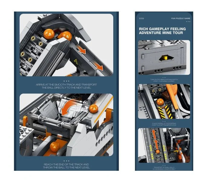 Reobrix Mining Machine 3338pc Construction Set RBX22023