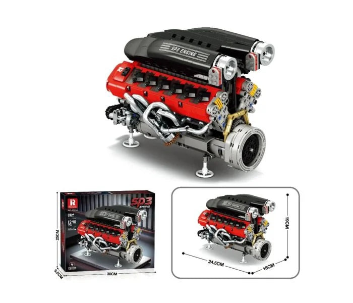 Reobrix SP3 Engine 1240pc Construction Set RBX33016