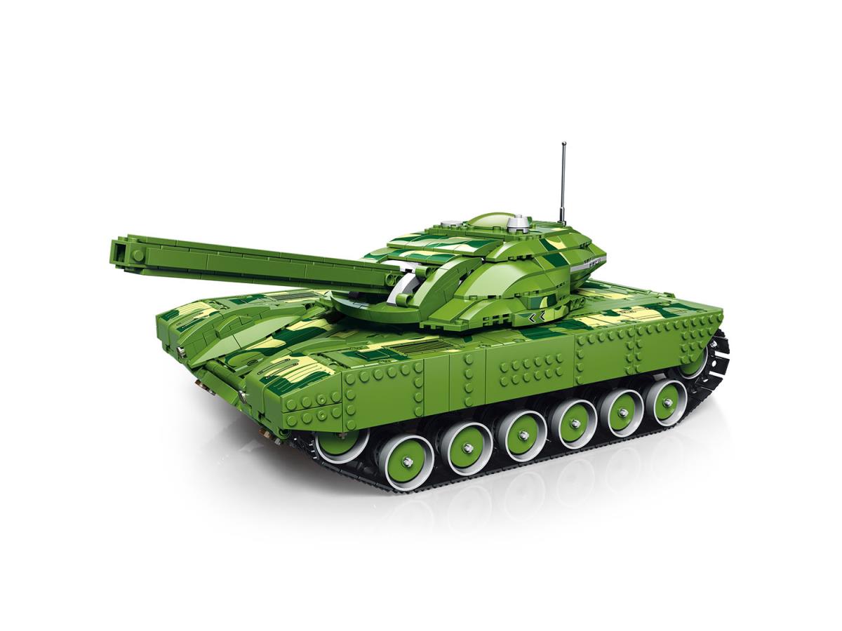 Reobrix RC Canon Firing Tank 1516pc Construction Set RBX55026