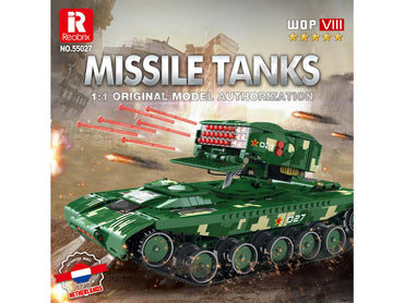 Reobrix RC Missile Firing Tank 1488pc Construction Set RBX55027