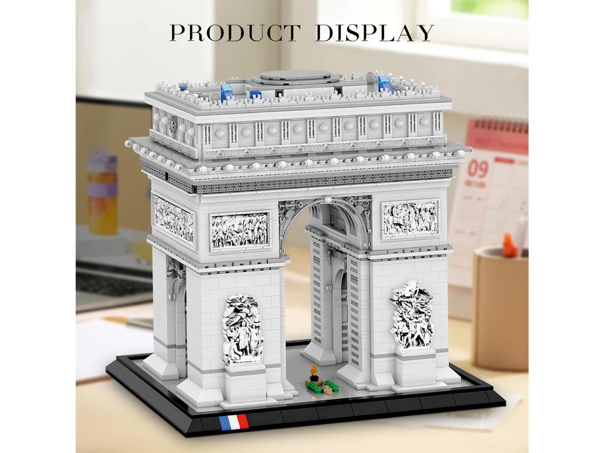 Reobrix L'Arc de Triumphe 3718pc Construction Set RBX66024