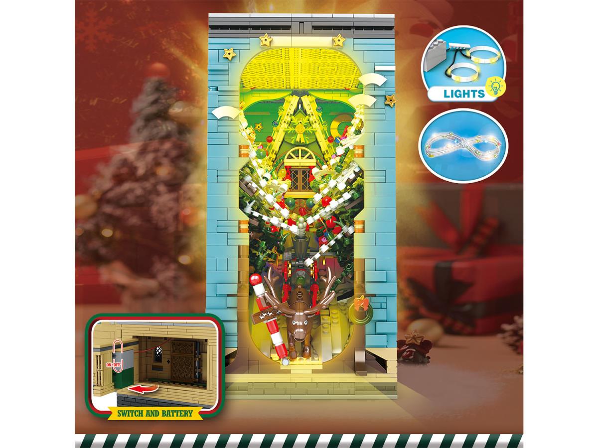Reobrix Christmas Book 3260pc Construction Set RBX66033