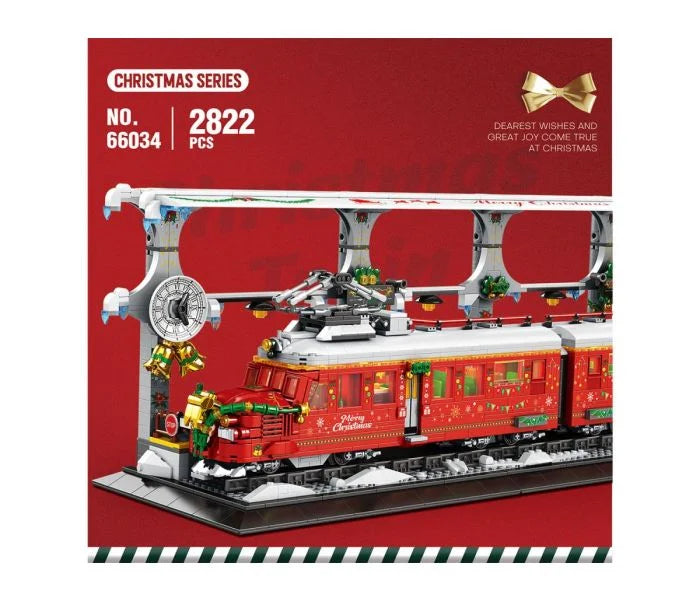 Reobrix Christmas Train 2822pc Construction Set RBX66034