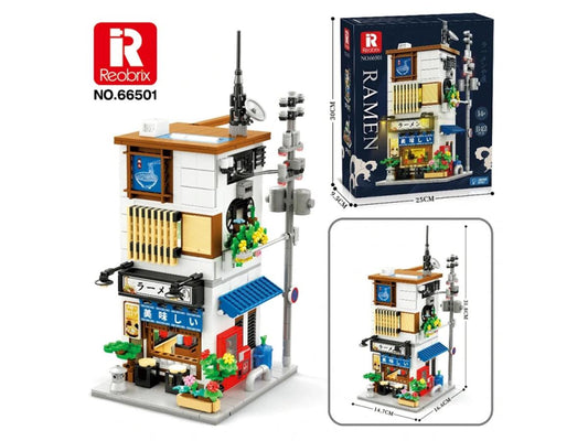 Reobrix Ramen Noodle Shop 1142pc Construction Set RBX66501