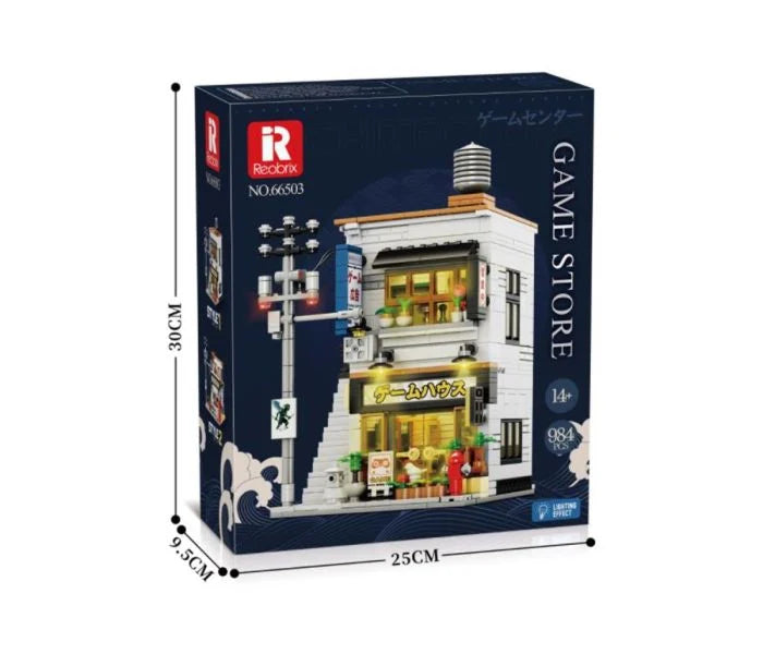 Reobrix Amusement Arcade 984pc Construction Set RBX66503