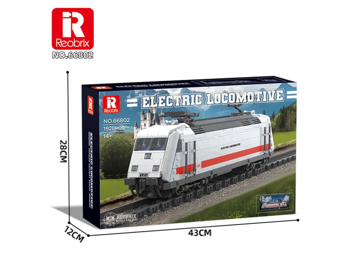 Reobrix German Electric Locomotive 1928pc Construction Set RBX66802