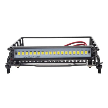 Roof Rack with LED Light Bar 1:10 RC Crawler Accessory