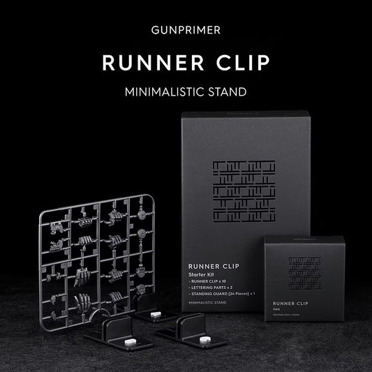 Gunprimer RUNNER CLIP Starter Kit Model Kit Sprue Holder Organiser Set