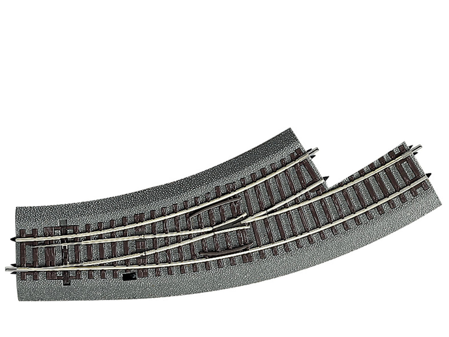 Roco Rocoline Ballasted (BWL2/3) Left Hand Curved Turnout RC42560 HO Gauge