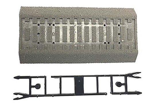 Rocoline Ballasted Concrete Sleeper Trackbed HO Gauge RC42661