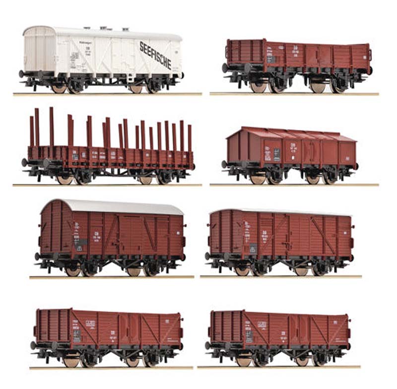 Roco Start DB Wagon Set (8) III HO Gauge RC44002