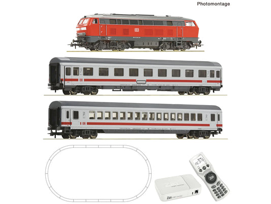 Roco 5110011 DBAG BR218 Diesel Passenger Train Set VI (DCC-Fitted) HO Gauge