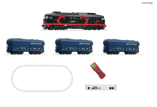Roco 51342 Cargounit BR232 Diesel Freight Starter Set VI (DCC-Fitted) HO