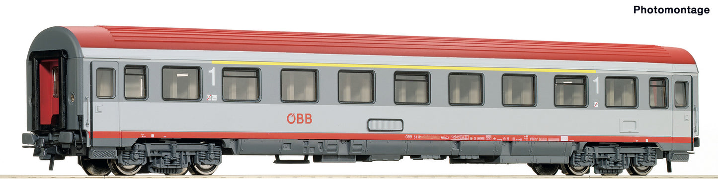 Roco Start OBB Amz 1st Class Eurofima Coach VI HO Gauge 54163