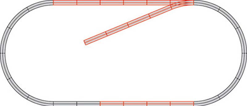 Roco Geoline Track Set B HO Gauge RC61101