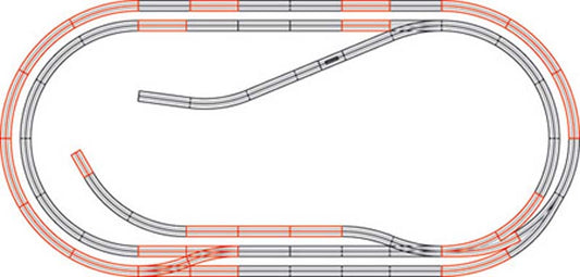 Roco Geoline Track Set D HO Gauge RC61103