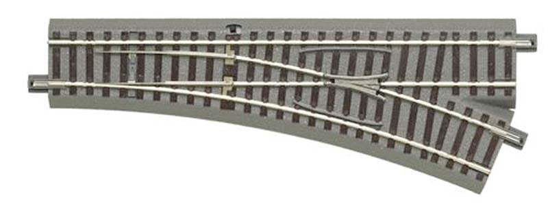 Roco Geoline Right Hand Turnout 22.5 Degree 200mm HO Gauge RC61141