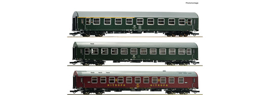 Roco DR Abme/Bcme/WLABme Coach Set (3) IV RC6200029 HO Gauge