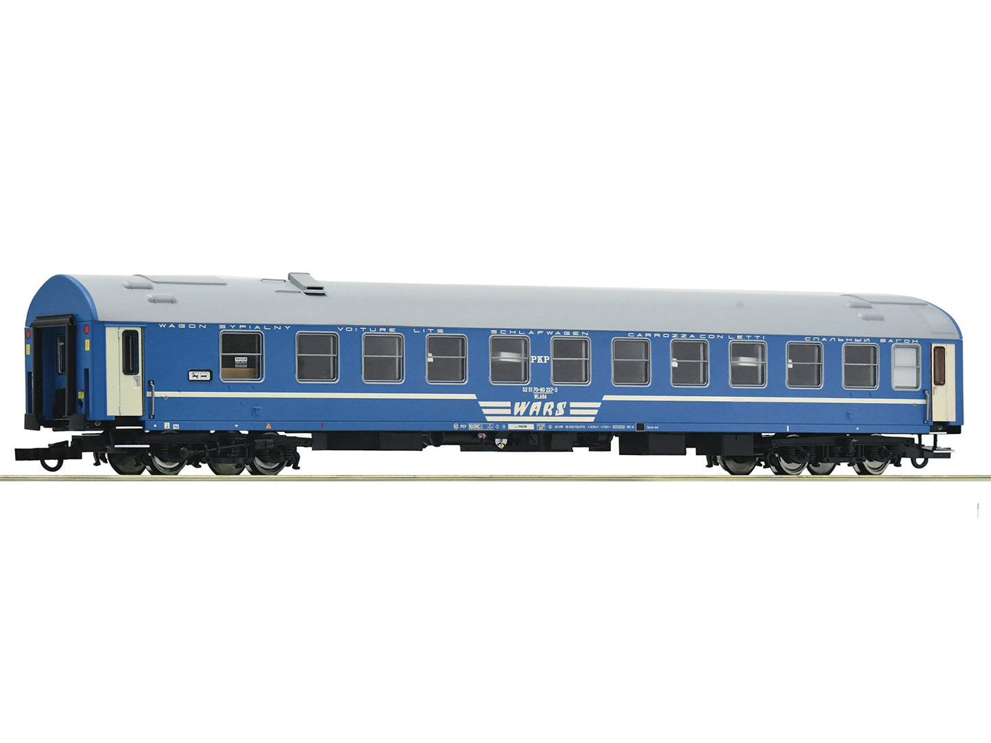 Roco PKP WLABd Sleeper Coach V HO Gauge RC6200062