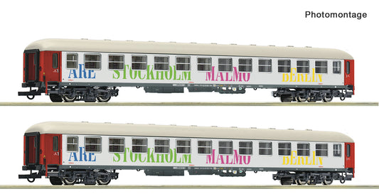 Roco Snalltaget Bmz Coach Set (2) VI RC6200099 HO Gauge