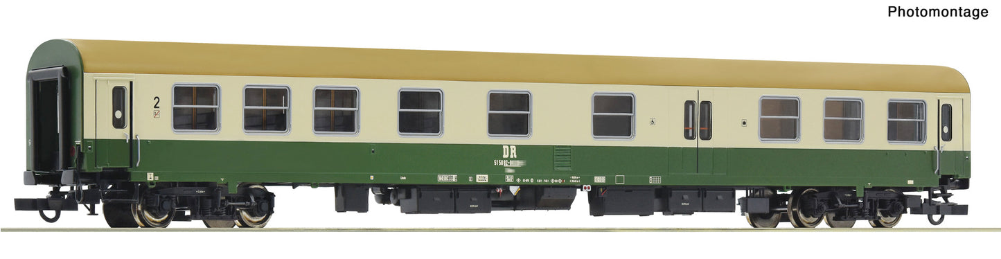 Roco DR Bdmse 2nd Class Express Luggage Coach IV RC6200118 HO Gauge
