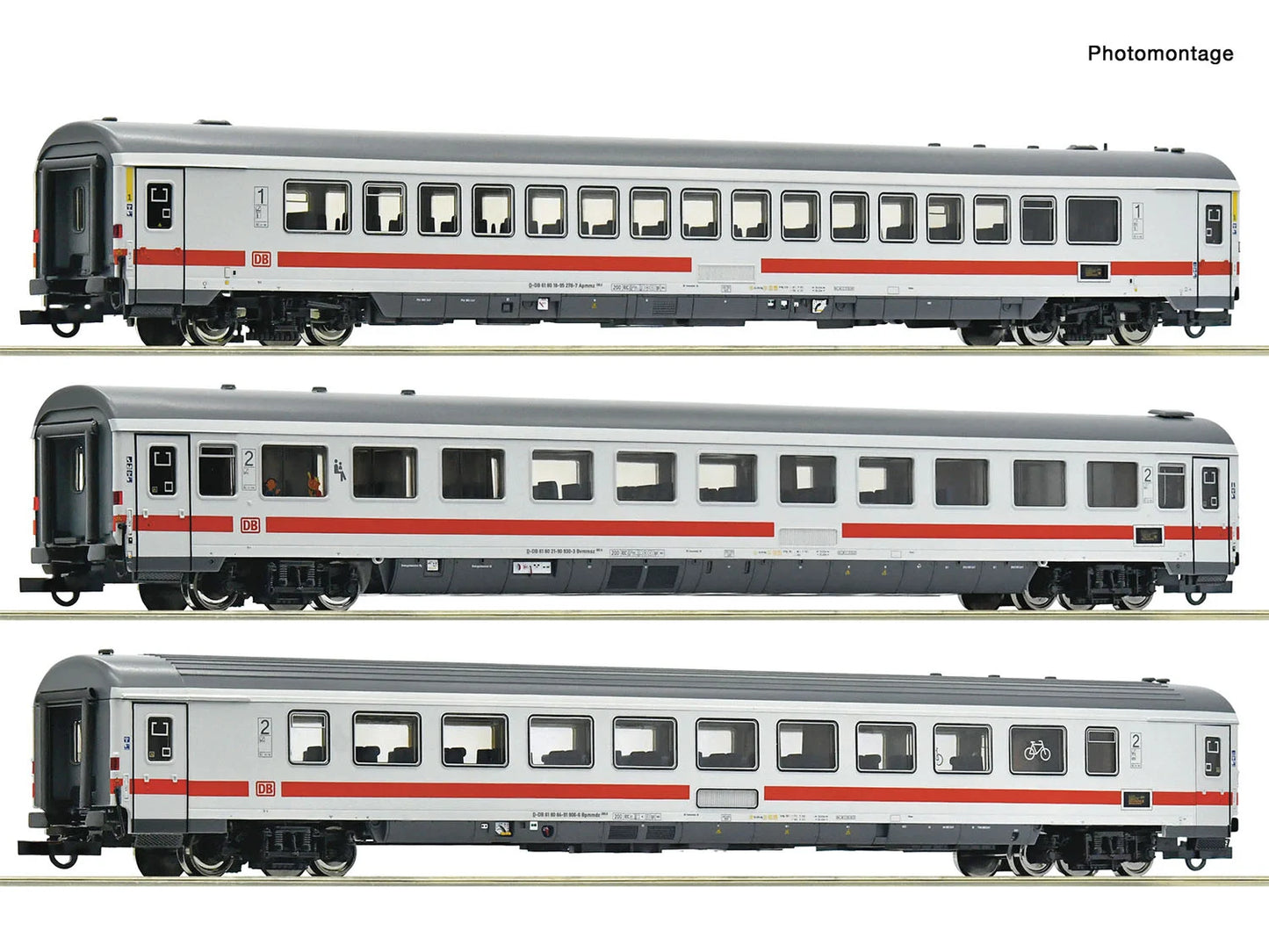 Roco 6200183 DBAG IC2013 Allgau Coach Set 1 (3) VI HO Gauge