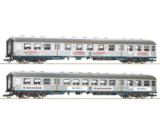 Roco DB ABnb703/Bnb719 Karlseuher Kopf Coach Set (2) IV RC6200206 HO Gauge