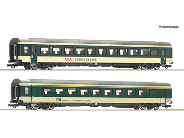 Roco 6200213 SOB Voralpen Express Coach Set 1 (2) IV HO Gauge