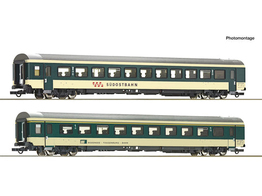 Roco 6200213 SOB Voralpen Express Coach Set 1 (2) IV HO Gauge