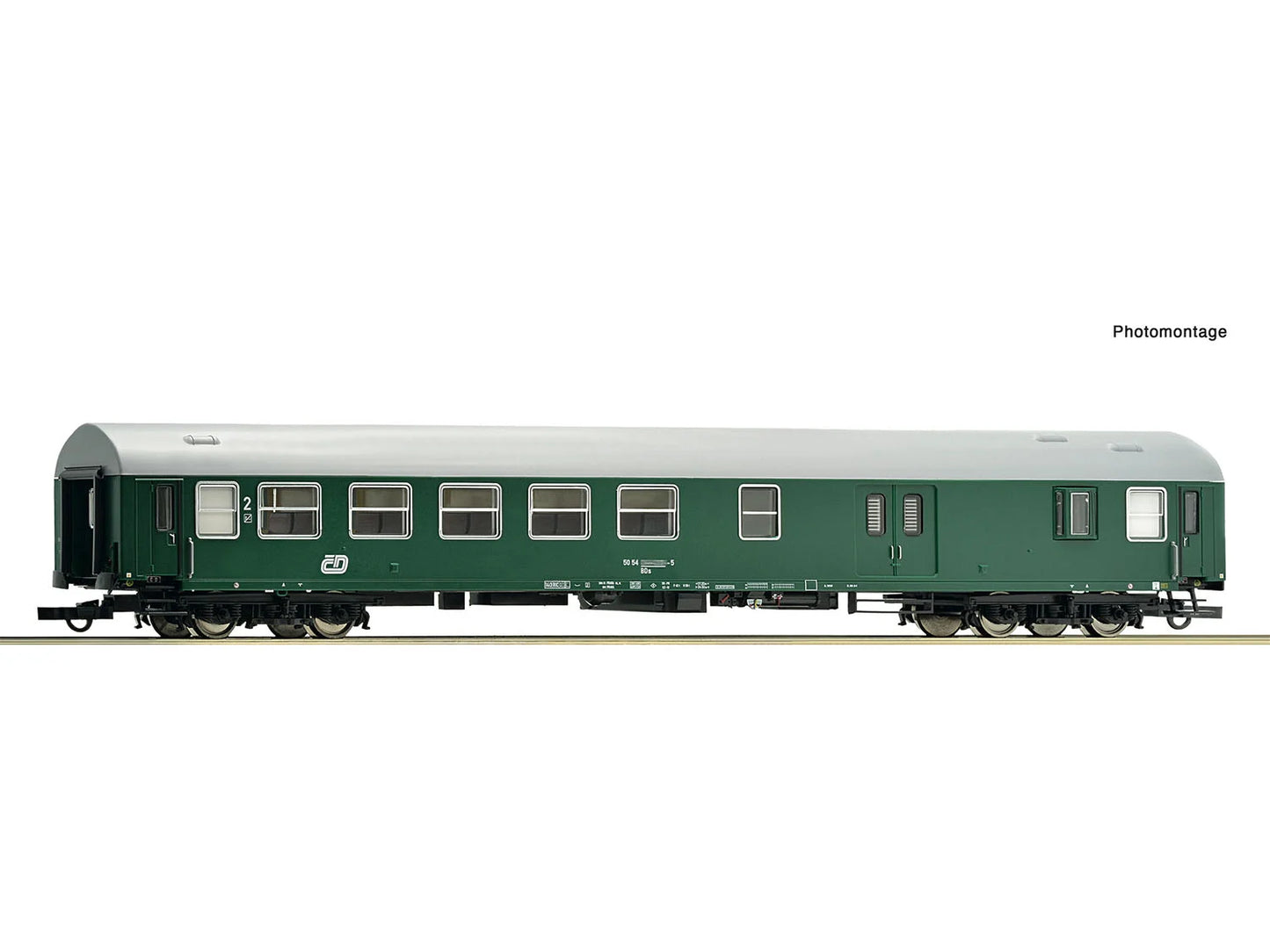 Roco 6200223 CD BDs 2nd Class/Luggage Coach V HO Gauge