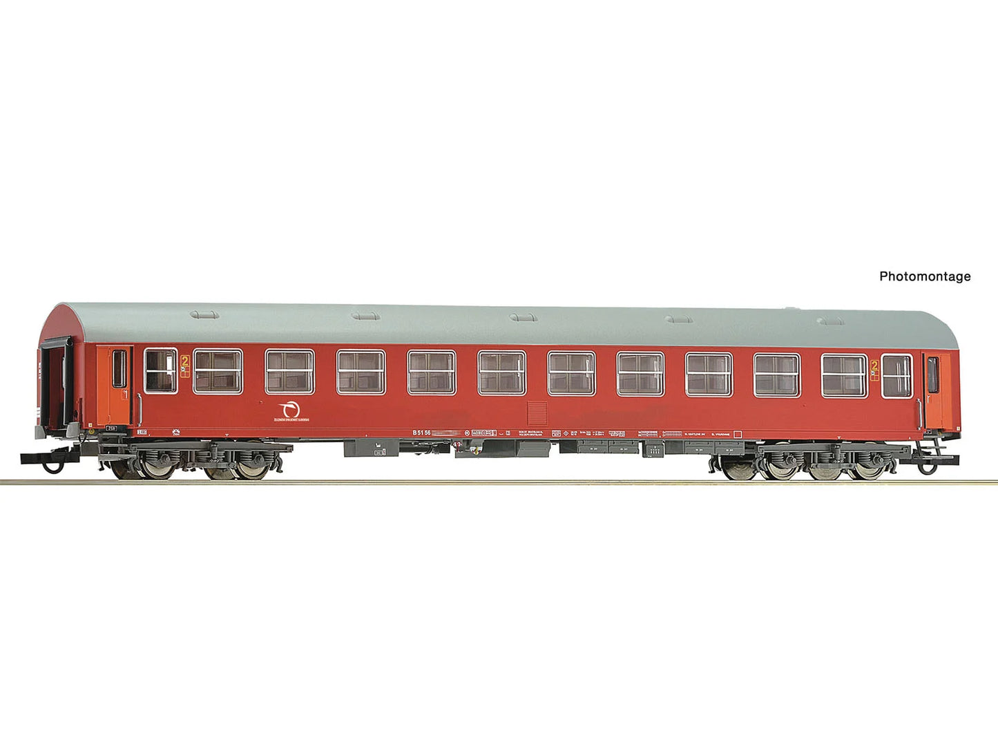 Roco 6200231 ZSSK B 2nd Class Coach V HO Gauge