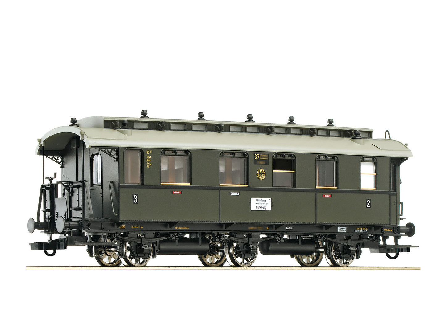 Roco 6200255 DRG BC3i pr05 2nd/3rd Class Coach II HO Gauge