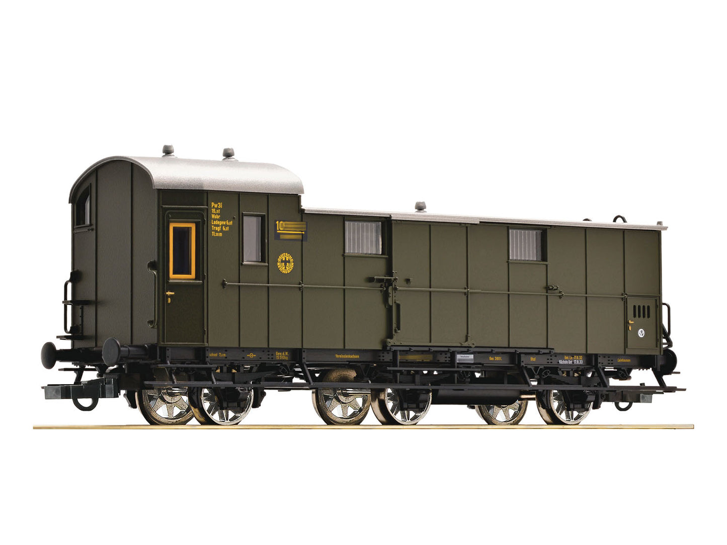 Roco 6200256 DRG Pw3 pr99a Luggage Wagon II HO Gauge