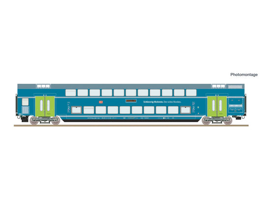 Roco 6220251 DBAG DBpza 2nd Class Bi-Level Coach VI (~AC) HO Gauge