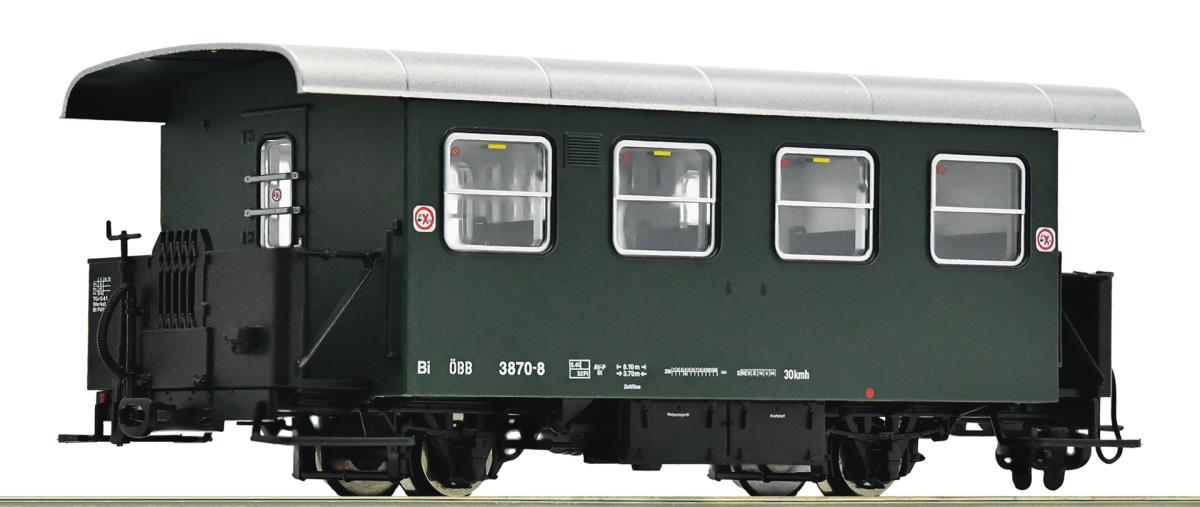Roco OBB Pinzgauer Lokalbahn Ribbed Coach IV RC6240008 HOe Gauge