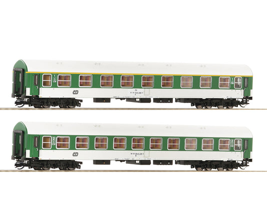 Roco CD A/B Coach Set (2) V RC6280010 TT Gauge