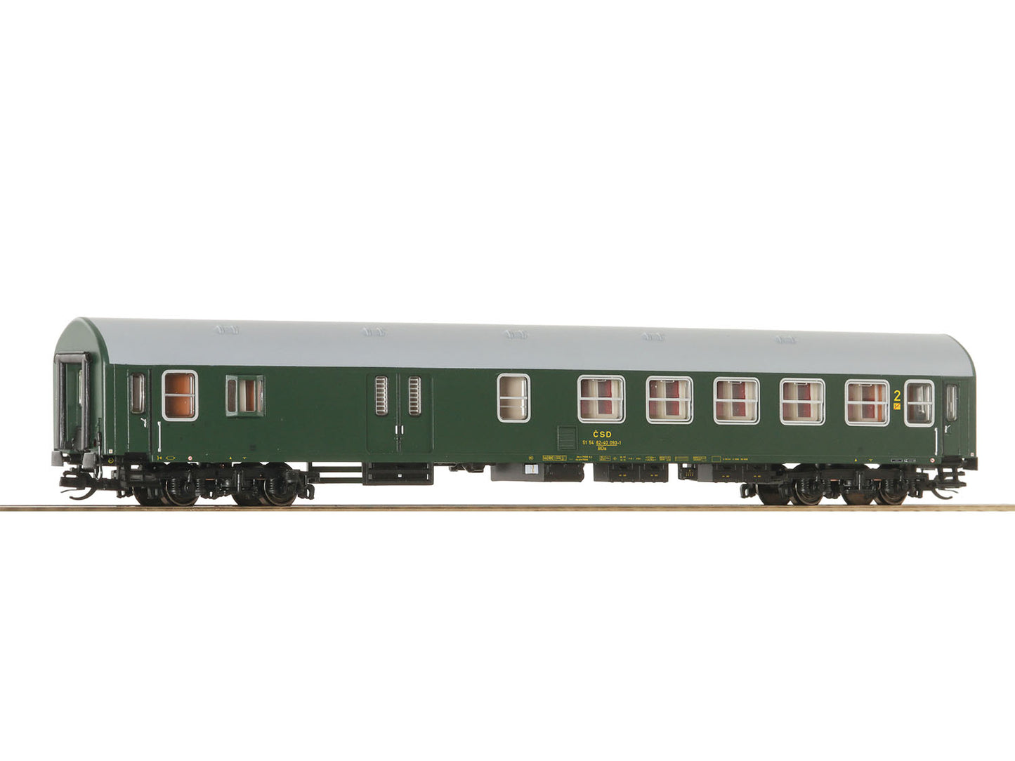 Roco CSD BDa 2nd Class Baggage Coach IV RC6280042 TT Gauge