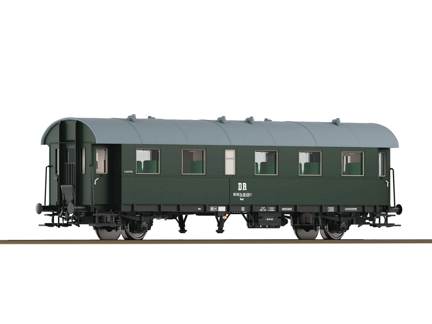 Roco DR Baai 2nd Class Coach IV RC6280048 TT Gauge
