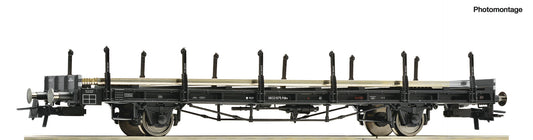 Roco PKP Pdks Low Sided Stake Wagon III HO Gauge RC6600060