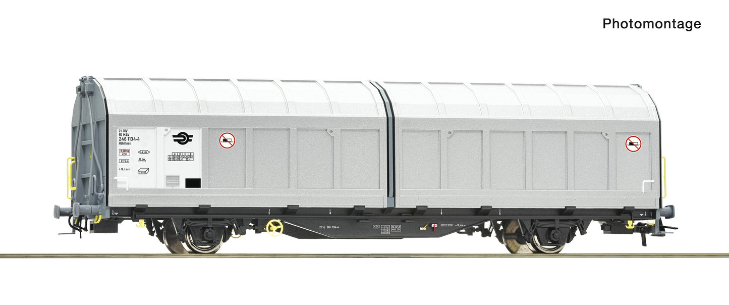 Roco MAV Hbbillns Sliding Wall Wagon V RC6600107 HO Gauge