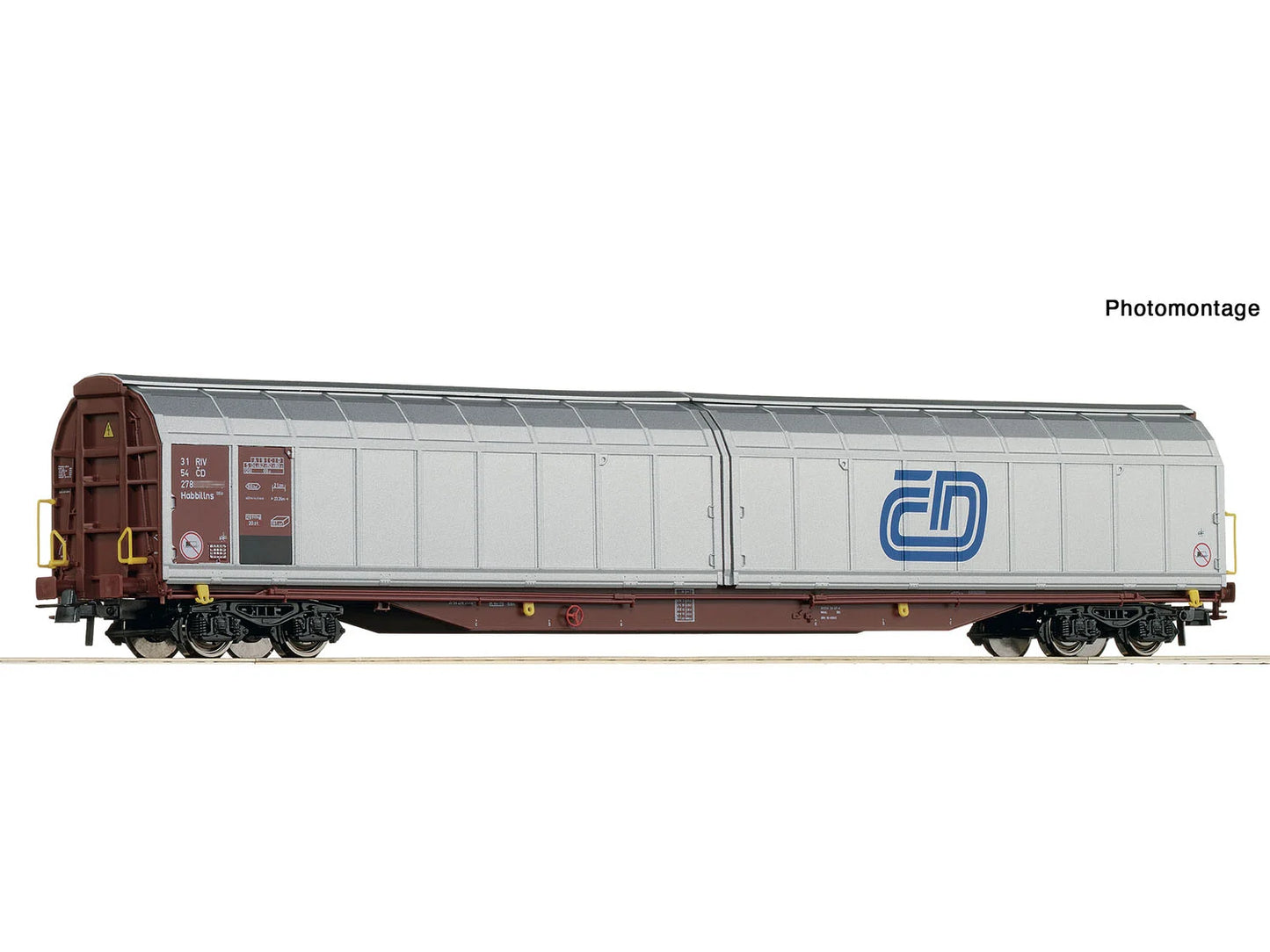 Roco 6600128 CD Haabbilins Sliding Wall Wagon V HO Gauge