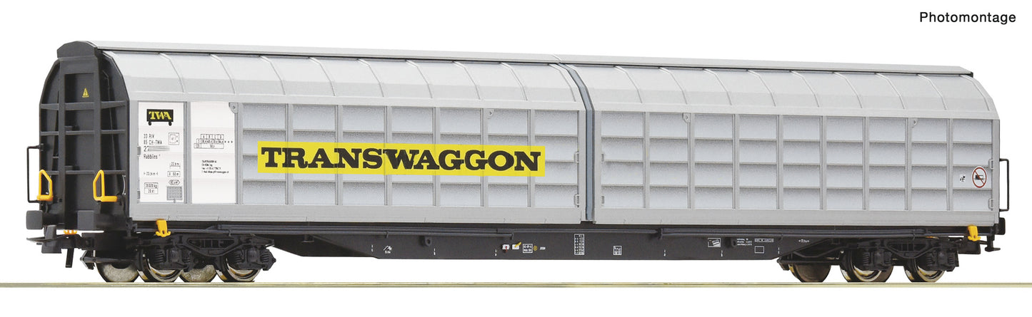 Roco Transwaggon Habbilns Sliding Wall Wagon VI RC6600166 HO Gauge