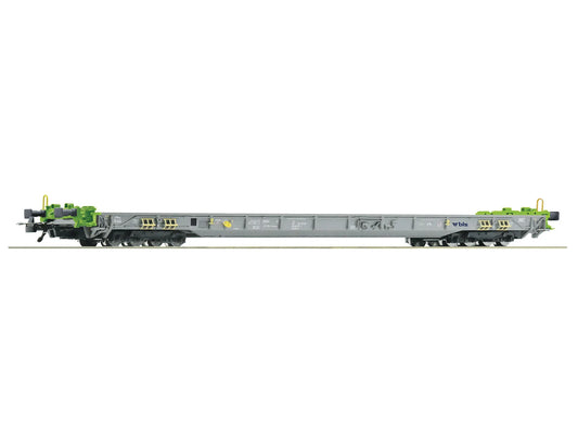 Roco BLS Xaadkms Low Sided Bogie Flat Wagon VI RC6600172 HO Gauge