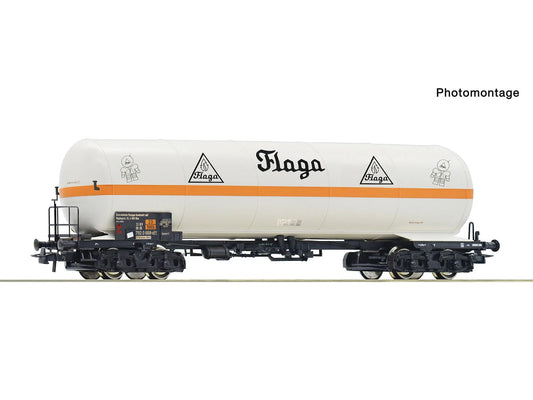 Roco 6600176 DB Zags Flaga Pressurised Gas Bogie Tank Wagon IV HO Gauge