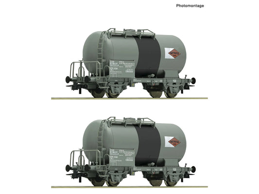 Roco 6600196 SBB Tank Wagon Set (2) V HO Gauge