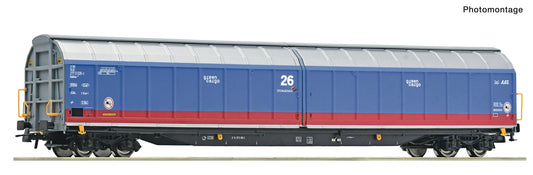 Roco Green Cargo Habbins Sliding Wall Wagon VI RC6600200 HO Gauge