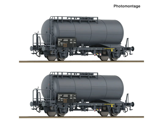 Roco 6600245 DR Zs-w Tank Wagon Set (2) IV HO Gauge