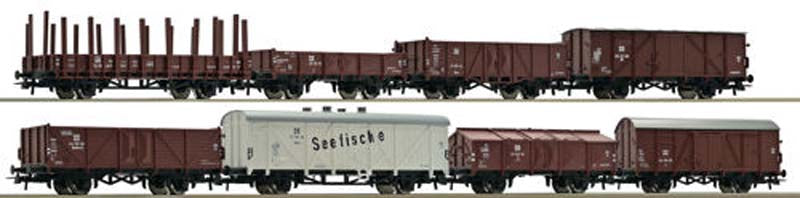 Roco Start - DR Wagon Set (8) III HO Gauge RC67127