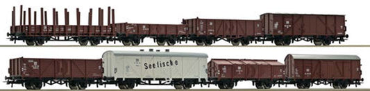 Roco Start - DR Wagon Set (8) III HO Gauge RC67127